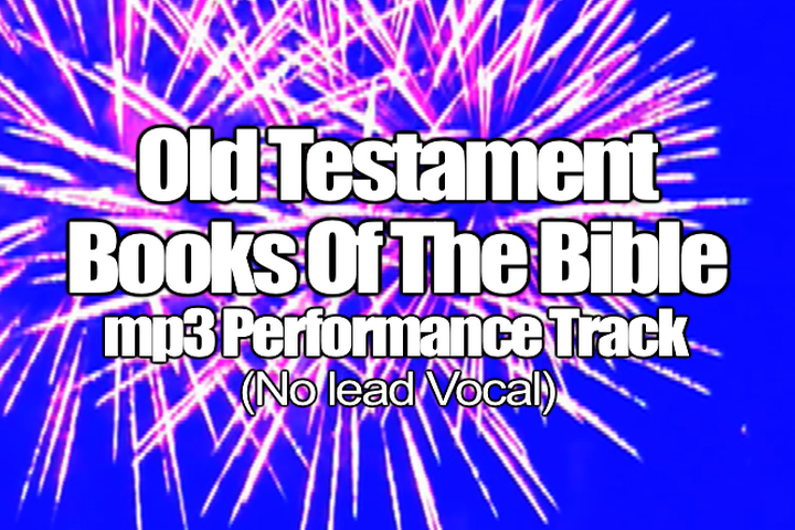 Old Testament Books of the Bible mp3 Track (No Lead Vocal)